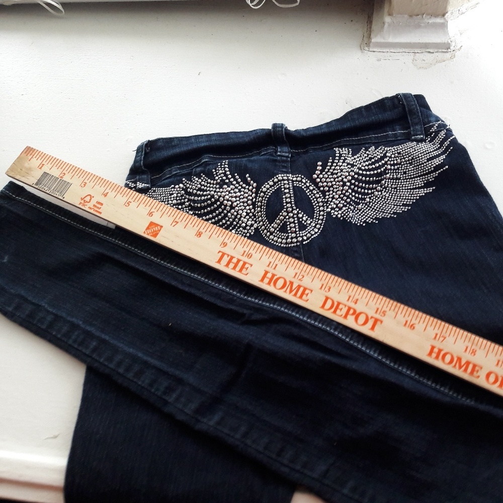 Kan can blue jeans